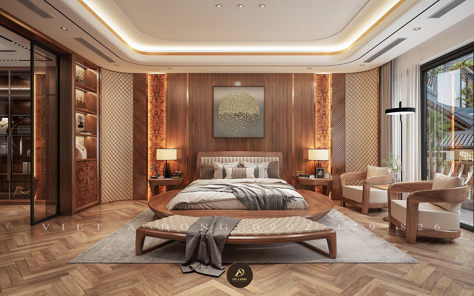 Cách bảo quản giường ngủ gỗ óc chó